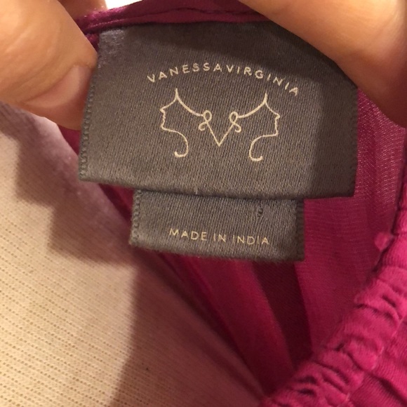 Beautiful Silky Eyelet Top - Picture 5 of 5